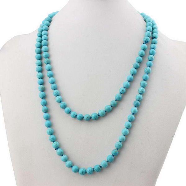 pendant necklaces bohemian beaded long necklace women fashion natural stone jewelry bead strand wholesale, Silver
pendant necklaces bohemian beaded long necklace women fashion natural stone jewelry bead strand wholesale, Silver