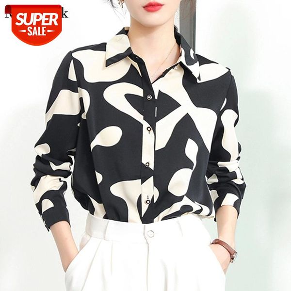 Fashion Casual Chiffon Blouse Women Office Long Sleeve Ladies Tops And Blouses 2021 Printed Cardigan Button Up Shirt Women 11461 #Li0E, White
Fashion Casual Chiffon Blouse Women Office Long Sleeve Ladies Tops And Blouses 2021 Printed Cardigan Button Up Shirt Women 11461 #Li0E, White