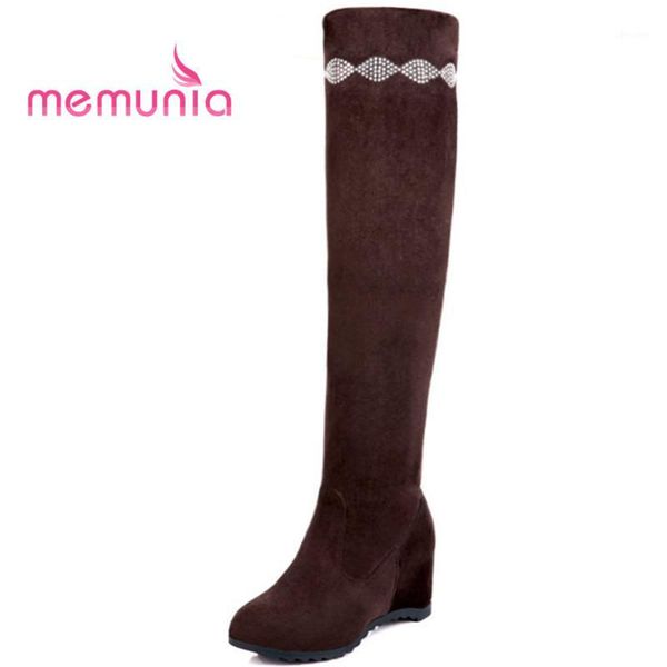 memunia 2020 new arrive over the knee boots for women elegant crystal fashion boots height increasing winter female1, Black
memunia 2020 new arrive over the knee boots for women elegant crystal fashion boots height increasing winter female1, Black