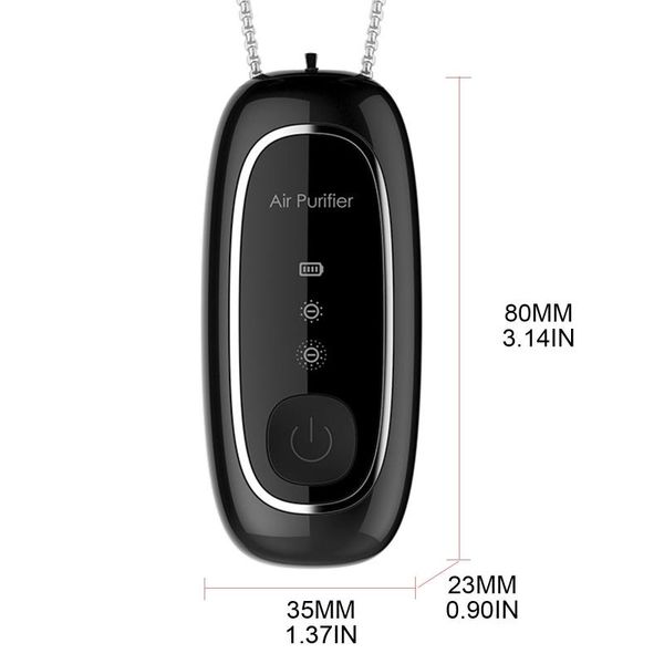 negative ion generator smart air purifier remove formaldehyde bacteria necklace 517c
negative ion generator smart air purifier remove formaldehyde bacteria necklace 517c