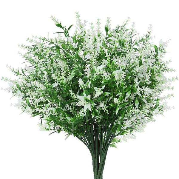 10 bundles artificial lavender flowers outdoor fake flowers for decoration uv resistant no fade faux plastic plants
10 bundles artificial lavender flowers outdoor fake flowers for decoration uv resistant no fade faux plastic plants