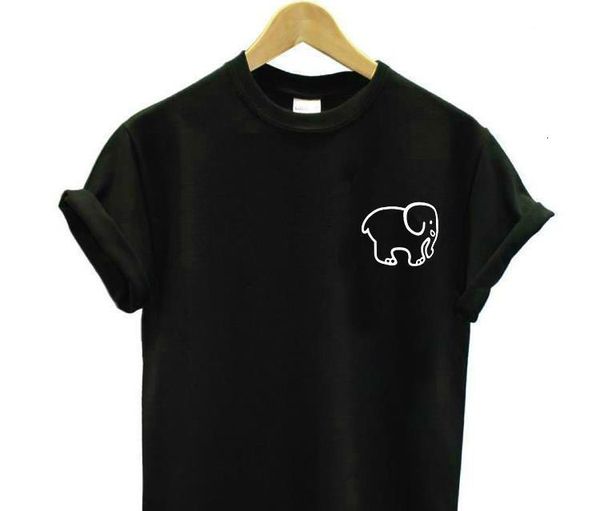 small elephant pocket print women tshirt cotton casual funny t shirt for lady tee hipster drop ship z-808, White
small elephant pocket print women tshirt cotton casual funny t shirt for lady tee hipster drop ship z-808, White