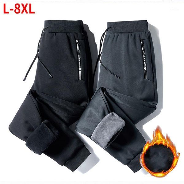 men's pants mens straight trousers male winter warm velvet sweatpants 8xl tracksuit thick joggers outside autumn 20211, Black
men's pants mens straight trousers male winter warm velvet sweatpants 8xl tracksuit thick joggers outside autumn 20211, Black