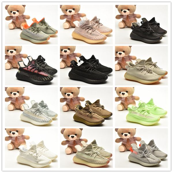 2021 kids boys girls kanye 3m reflective running shoes west yecheil static glow green clay toddler children trainers sneakers#22-35
2021 kids boys girls kanye 3m reflective running shoes west yecheil static glow green clay toddler children trainers sneakers#22-35
