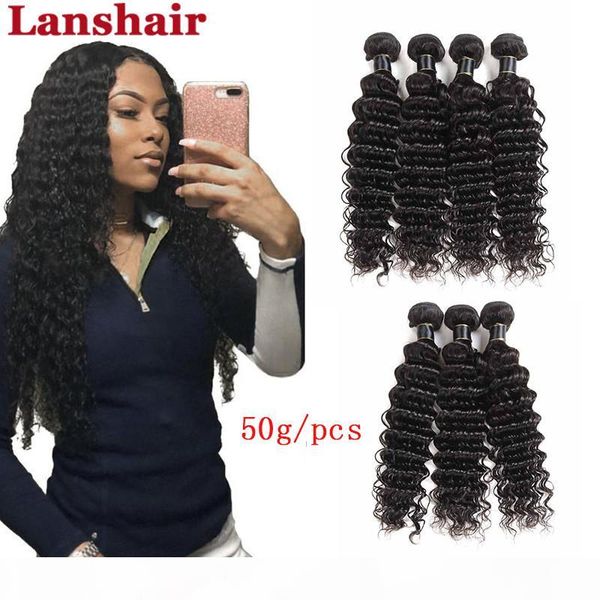 deep wave brazilian indian virgin hair bundle 50g pcs brazilian human hair weaves virgin indian deep wave hair weaves 4 5 6 pcs, Black
deep wave brazilian indian virgin hair bundle 50g pcs brazilian human hair weaves virgin indian deep wave hair weaves 4 5 6 pcs, Black