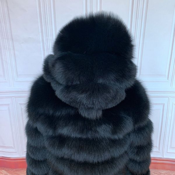 90cm real fur long coat with hood natural fox fur jacket hood plus size female winter jacket real fur vests lj201203, Black
90cm real fur long coat with hood natural fox fur jacket hood plus size female winter jacket real fur vests lj201203, Black