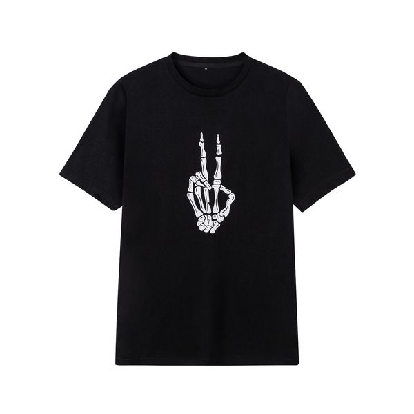e-commerce round neck breathable youth loose t-shirt pure cotton printed casual fashion short sleeve 463, White;black
e-commerce round neck breathable youth loose t-shirt pure cotton printed casual fashion short sleeve 463, White;black