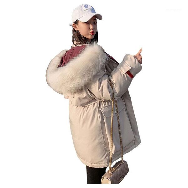 women's down & parkas fur coat hooded winter jacket thick warm loose cotton padded wadded casaco feminino abrigos mujer invierno 011, Black
women's down & parkas fur coat hooded winter jacket thick warm loose cotton padded wadded casaco feminino abrigos mujer invierno 011, Black