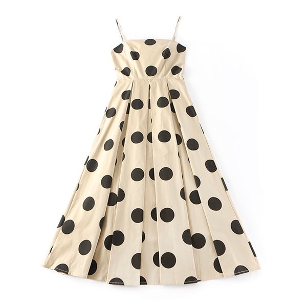 2021 new summer elegant hepburn dressed in prom dress big polka dots printed magro high rise adjustable spaghetti belts long v32z, Black;gray
2021 new summer elegant hepburn dressed in prom dress big polka dots printed magro high rise adjustable spaghetti belts long v32z, Black;gray