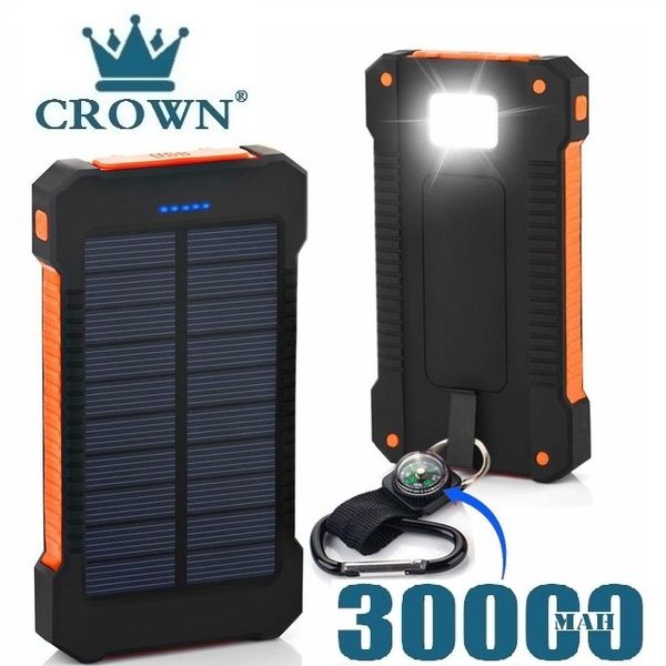 for xiaomi smartphone with led light solar power bank waterproof 30000mah charger 2 usb ports external charger powerbank ing
for xiaomi smartphone with led light solar power bank waterproof 30000mah charger 2 usb ports external charger powerbank ing