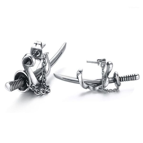 funny punk style men's sword charms dangle earrings for women cool personality sword earrings goth jewelry1, Silver
funny punk style men's sword charms dangle earrings for women cool personality sword earrings goth jewelry1, Silver