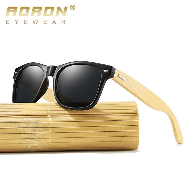 sunglasses aoron men women polarized classic square wooden sun glasses bamboo eyeglasses, White;black
sunglasses aoron men women polarized classic square wooden sun glasses bamboo eyeglasses, White;black