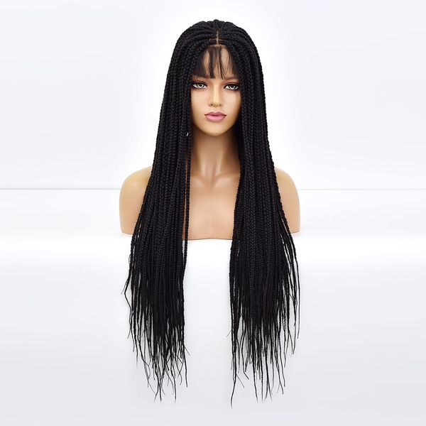 costume accessories braided lace front wig 4x4 closure synthetic wigs for black women 30 inch long 3s box braid wigs with baby hair, Silver
costume accessories braided lace front wig 4x4 closure synthetic wigs for black women 30 inch long 3s box braid wigs with baby hair, Silver