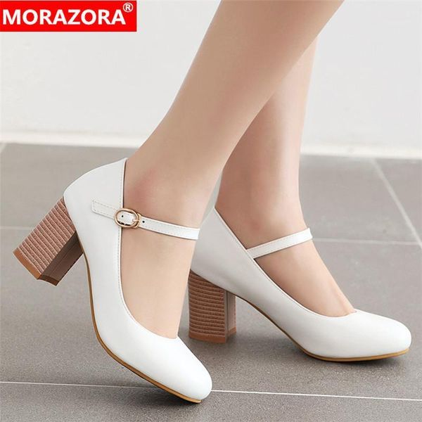 dress shoes morazora plus size 34-43 female woman square high heels buckle strap fashion round toe office dress1, Black
dress shoes morazora plus size 34-43 female woman square high heels buckle strap fashion round toe office dress1, Black
