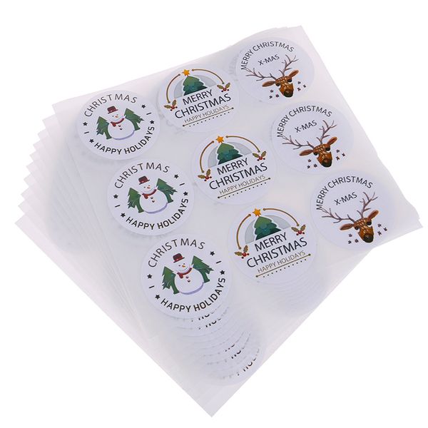 newround рождество 90pcs / 10 deer merry дерева лист бумаги снеговика hand made seal happy holidays наклейка xmas одолжений 6
newround рождество 90pcs / 10 deer merry дерева лист бумаги снеговика hand made seal happy holidays наклейка xmas одолжений 6