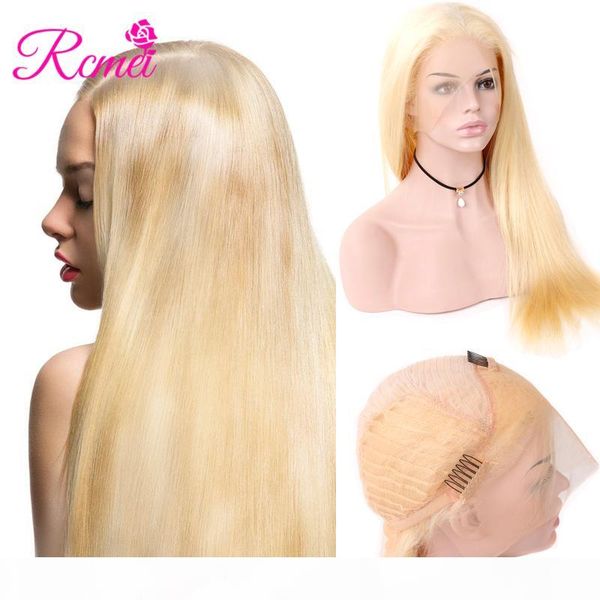 rcmei wig brazilian human hair lace front wig long straight 613 blonde 13*4 lace front wig for women, Black;brown
rcmei wig brazilian human hair lace front wig long straight 613 blonde 13*4 lace front wig for women, Black;brown