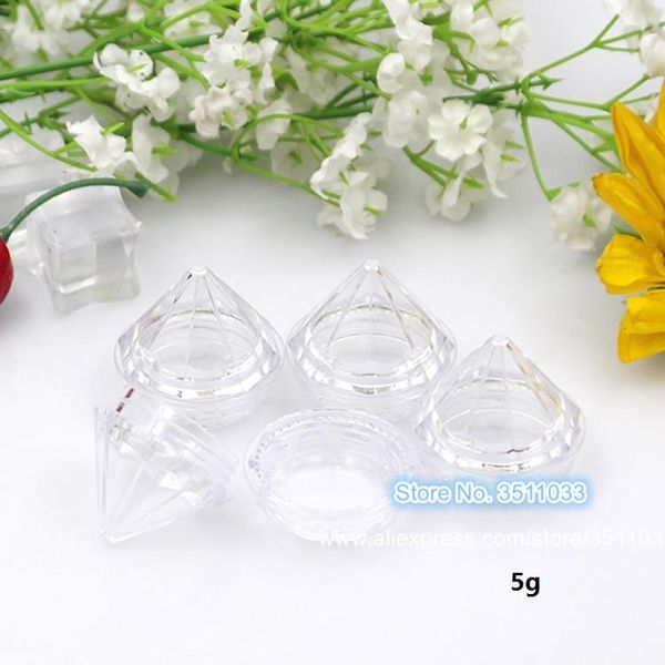 50pcs 100pcs 5g transparent plastic diamond shape cream jar clear special cosmetic container sample small packaging bottle jar
50pcs 100pcs 5g transparent plastic diamond shape cream jar clear special cosmetic container sample small packaging bottle jar