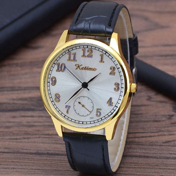 belt new face fashion watch digital men's business gold watch men's watch, Slivery;brown
belt new face fashion watch digital men's business gold watch men's watch, Slivery;brown