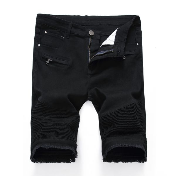 2020 summer new high street zipper stretch slim casual denim shorts water washed men's wear pants, Blue
2020 summer new high street zipper stretch slim casual denim shorts water washed men's wear pants, Blue
