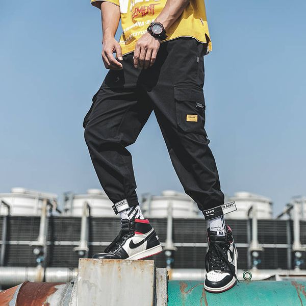 cargo men cool mens streetwear joogers pants black sweatpant male hip hop autumn trousers overalls with side pockets kg-441
cargo men cool mens streetwear joogers pants black sweatpant male hip hop autumn trousers overalls with side pockets kg-441