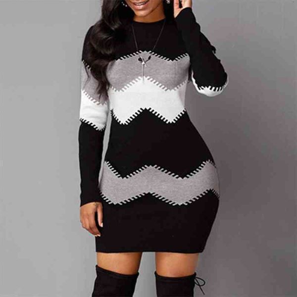 women elegant patchwork long sleeve thin dress spring autumn rib knit sweater dress casual turtleneck pullover mini dresses, Black;gray
women elegant patchwork long sleeve thin dress spring autumn rib knit sweater dress casual turtleneck pullover mini dresses, Black;gray