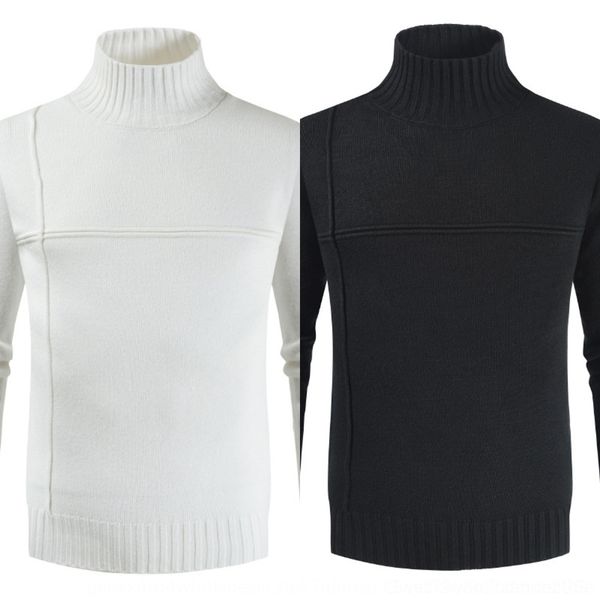 5lu46 2020 autumn and winter new cross men's stitching korean style sweaterturtleneck color solid stripe sweater sweater 8wkax, Blue
5lu46 2020 autumn and winter new cross men's stitching korean style sweaterturtleneck color solid stripe sweater sweater 8wkax, Blue