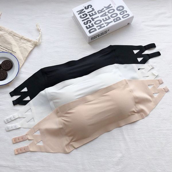 fashion hollow-out strapless tube for women push up wireless bra ladies seamless bralette plus size crop bandeau, Black;pink
fashion hollow-out strapless tube for women push up wireless bra ladies seamless bralette plus size crop bandeau, Black;pink