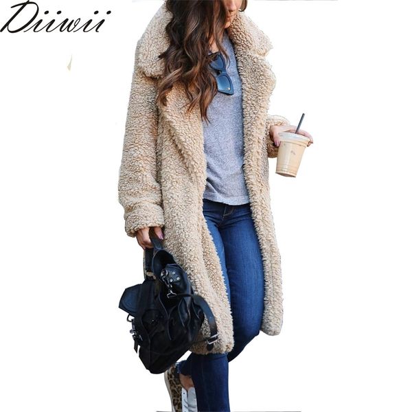 diiwii new style long sleeved lapel for women ln autumn winter on length jacke tkeep lj201202, Black
diiwii new style long sleeved lapel for women ln autumn winter on length jacke tkeep lj201202, Black