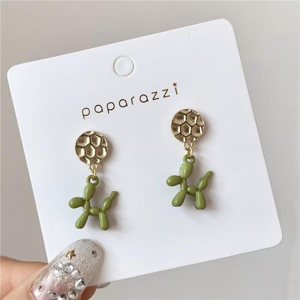 stud earring women balloon dog earrings simple pendant jewelry ladies fashion elegant gold color trendy zinc alloy pendientes, Golden;silver
stud earring women balloon dog earrings simple pendant jewelry ladies fashion elegant gold color trendy zinc alloy pendientes, Golden;silver