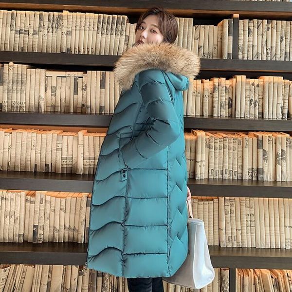 2021 new fur collar artificial raccoon female jacket winter and autumn wear parkas outwear of women long coats qxhk, Black
2021 new fur collar artificial raccoon female jacket winter and autumn wear parkas outwear of women long coats qxhk, Black