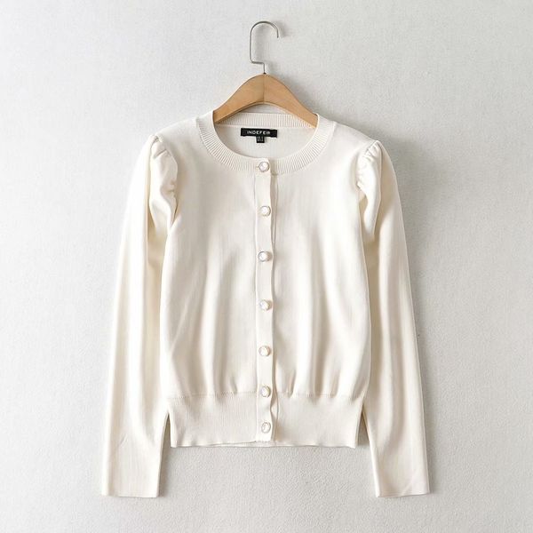 t2n2u summer new women's fashion solid color bubble sleeve knitted fashion breasted sweatercardigan w4181 summer new women's singl, White;black
t2n2u summer new women's fashion solid color bubble sleeve knitted fashion breasted sweatercardigan w4181 summer new women's singl, White;black