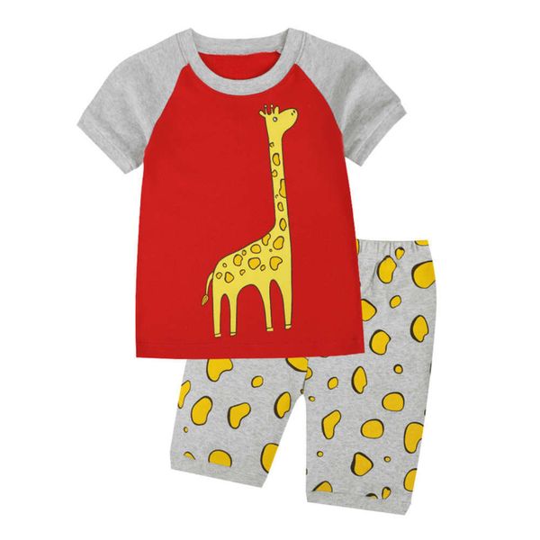 sve shorts short children's suit pajamas summer red giraffe grey bottom spot pants, Blue;red
sve shorts short children's suit pajamas summer red giraffe grey bottom spot pants, Blue;red