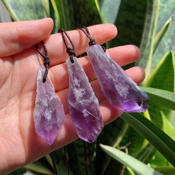 big size cluster purple quartz pendant necklace reiki healing raw mineral energy crystal natural amethysts quartz necklace women, Silver
big size cluster purple quartz pendant necklace reiki healing raw mineral energy crystal natural amethysts quartz necklace women, Silver