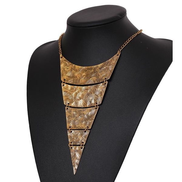 lzhlq steampunk geometric triangle choker statement necklace women 2 colors zinc necklaces pendants trendy collares collier, Silver
lzhlq steampunk geometric triangle choker statement necklace women 2 colors zinc necklaces pendants trendy collares collier, Silver