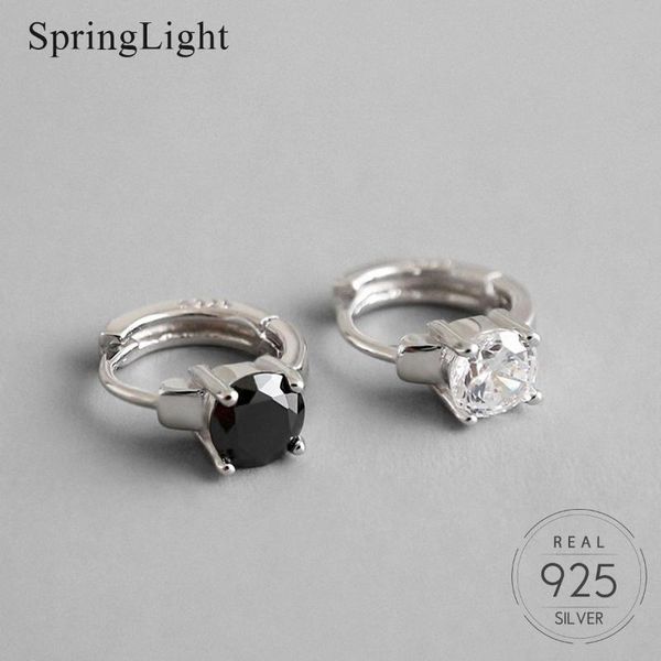 hoop & huggie springlight elegant 925 sterling silver cubic zirconia earrings minimalist temperament for female fine jewelry, Golden;silver
hoop & huggie springlight elegant 925 sterling silver cubic zirconia earrings minimalist temperament for female fine jewelry, Golden;silver