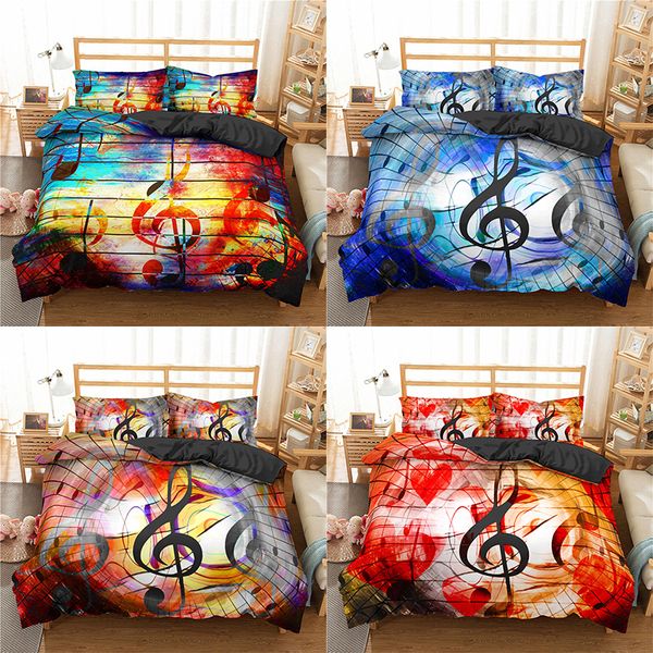 zeimon 3d digital printing bedding set colorful music note 2/3 pieces duvet cover sets soft microfiber bed clothes 1012
zeimon 3d digital printing bedding set colorful music note 2/3 pieces duvet cover sets soft microfiber bed clothes 1012