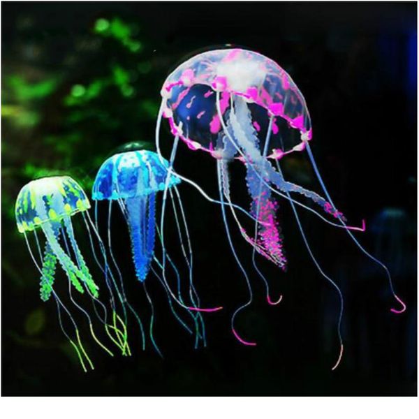 5cm glowing effect artificial jellyfish fish tank aquarium aquario decoration quality sil jelly fish tanks small bbyiyb, Black
5cm glowing effect artificial jellyfish fish tank aquarium aquario decoration quality sil jelly fish tanks small bbyiyb, Black