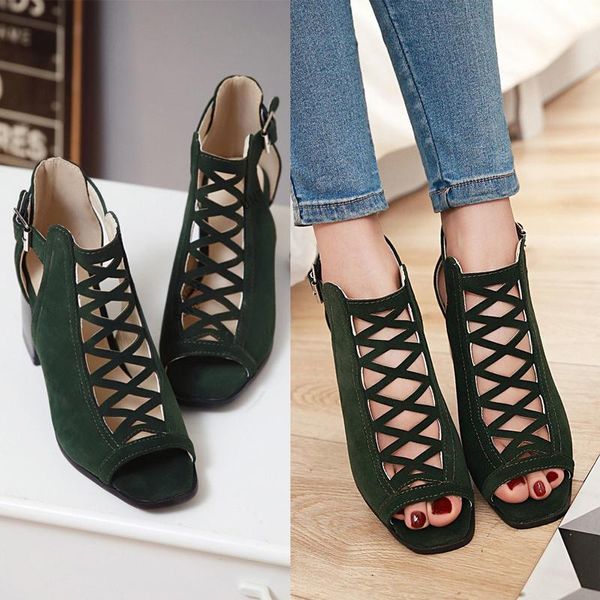 gladiator roman women sandals 2020 fashion high heels summer shoes open toe chunky heels retro summer ankle boots green black
gladiator roman women sandals 2020 fashion high heels summer shoes open toe chunky heels retro summer ankle boots green black