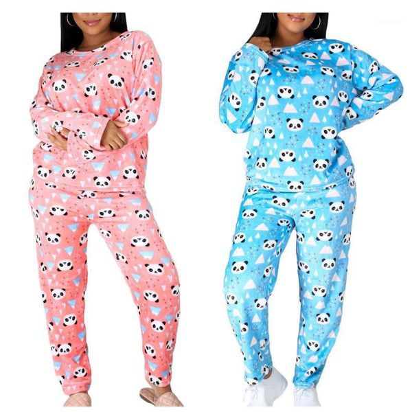 women's tracksuits fashion women's two piece set home autumn warm casual printed long sleeve 0-neck loose sport female tracksuits1, Gray
women's tracksuits fashion women's two piece set home autumn warm casual printed long sleeve 0-neck loose sport female tracksuits1, Gray