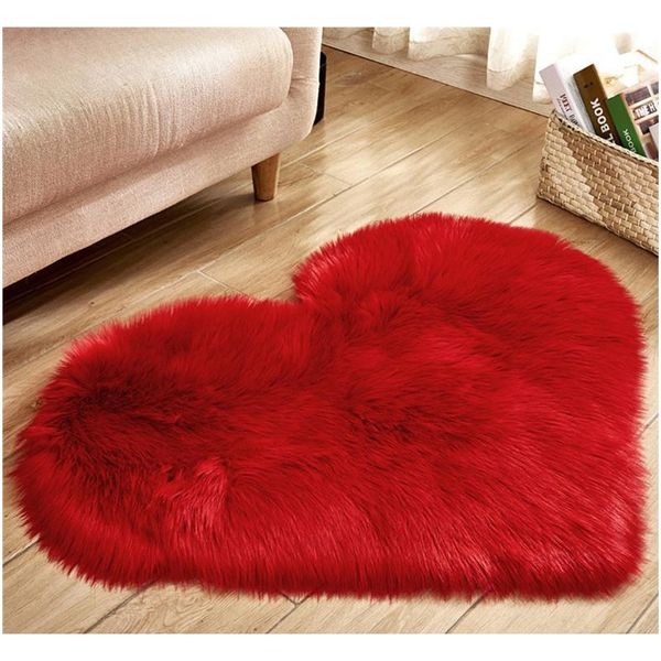 plush heart shape mat living room office imitation wool carpet bedroom soft jlleaz lucky2005
plush heart shape mat living room office imitation wool carpet bedroom soft jlleaz lucky2005