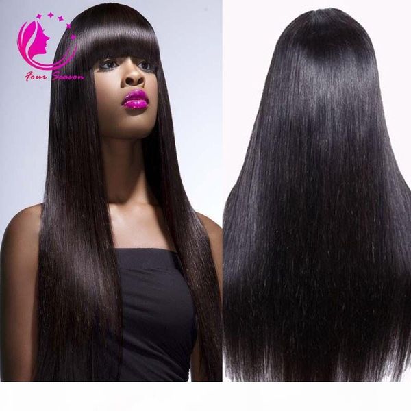 150% density lace front human hair wigs peruvian virgin hair front lace wigs straight full lace human hair wigs with full bangs, Black;brown
150% density lace front human hair wigs peruvian virgin hair front lace wigs straight full lace human hair wigs with full bangs, Black;brown