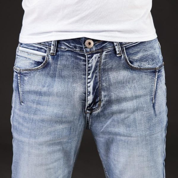 men's jeans 2021 autumn arrival fashion brand men washed slim for casual pants plus size 40 42 44 46, Blue
men's jeans 2021 autumn arrival fashion brand men washed slim for casual pants plus size 40 42 44 46, Blue