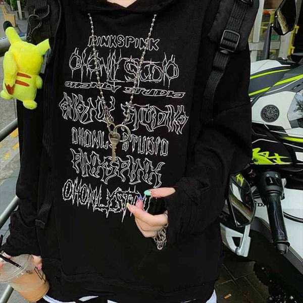 harajuku dark series sweatshirt man woman chain necklace letter printed destruction hoodies black hip-hop chic streetwear
harajuku dark series sweatshirt man woman chain necklace letter printed destruction hoodies black hip-hop chic streetwear