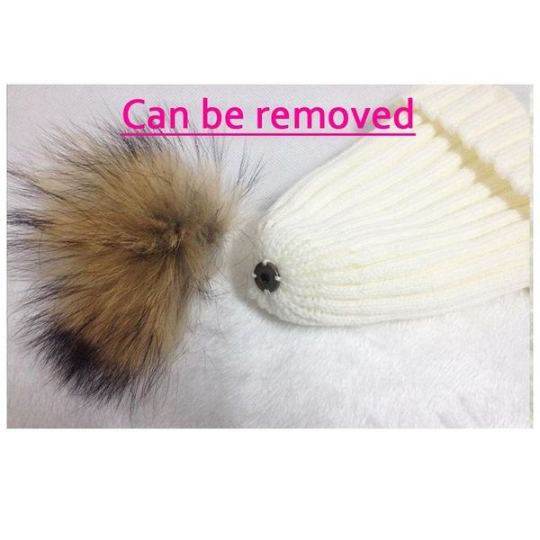 100% real raccoon fur hats knitted wool gunuine fur pompom beanies hat winter cap f jllpdp
100% real raccoon fur hats knitted wool gunuine fur pompom beanies hat winter cap f jllpdp