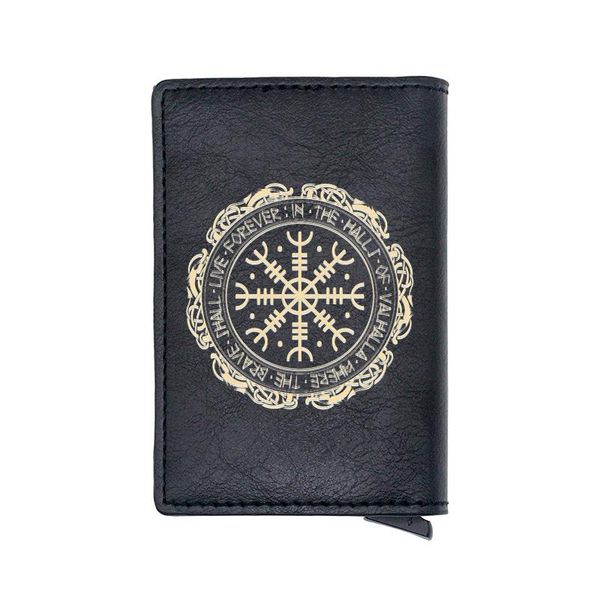 vintage viking symbol black digital printing pu leather card holder wallet men women charm short mini purse gift, Brown;gray
vintage viking symbol black digital printing pu leather card holder wallet men women charm short mini purse gift, Brown;gray