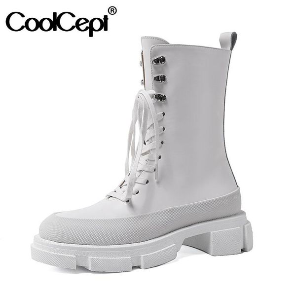 boots coolcept women half short real leather lace up winter autumn shoes fashion footwear size 34-42, Black
boots coolcept women half short real leather lace up winter autumn shoes fashion footwear size 34-42, Black