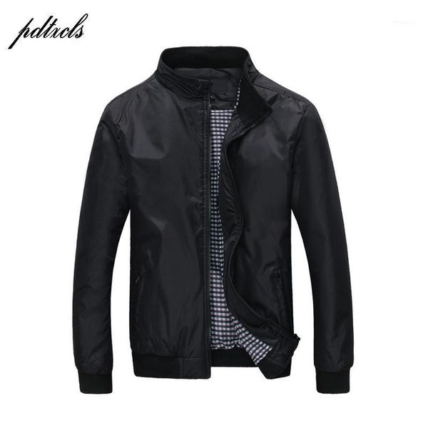 fashion mens thin spring autumn jackets casual fashion england style jacket wind-proof rain-proof jackets big size(m-5xl)1, Black;brown