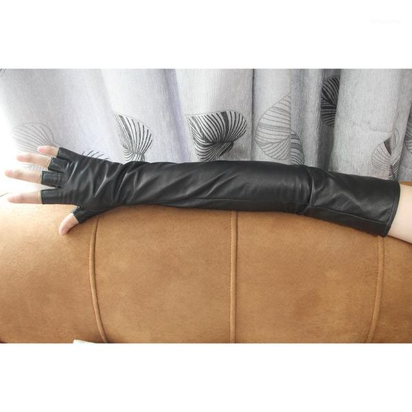 women' genuine leather gloves fingerless unlined half fingers ladies driving gloves black warm winter fashion velvet1, Blue;gray
women' genuine leather gloves fingerless unlined half fingers ladies driving gloves black warm winter fashion velvet1, Blue;gray