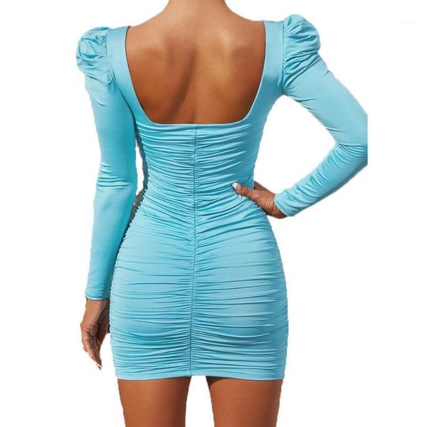 dress 2021 backless dress mid waist pack hip dresses square collar long sleeves black white women's dress new year clothes1, Black;gray
dress 2021 backless dress mid waist pack hip dresses square collar long sleeves black white women's dress new year clothes1, Black;gray