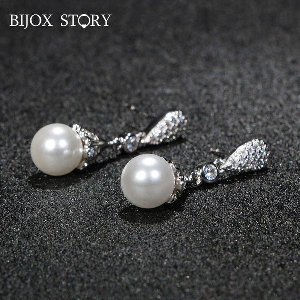 dangle & chandelier bijox story fashion earrings 925 sterling silver with natural freshwater pearl water drop shape for female wedding gift
dangle & chandelier bijox story fashion earrings 925 sterling silver with natural freshwater pearl water drop shape for female wedding gift